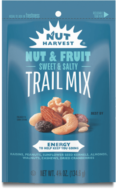 Nut Harvest Cashews, Honey Roasted, Whole 2.25 Oz, Mixed Nuts